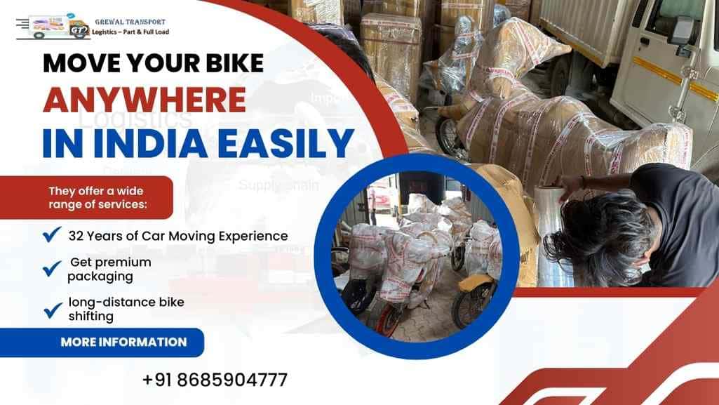 Delhi's Trusted Motorcycle and Scooty Transport Service