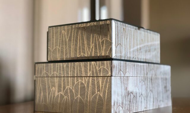 box, boxes, table, brown box