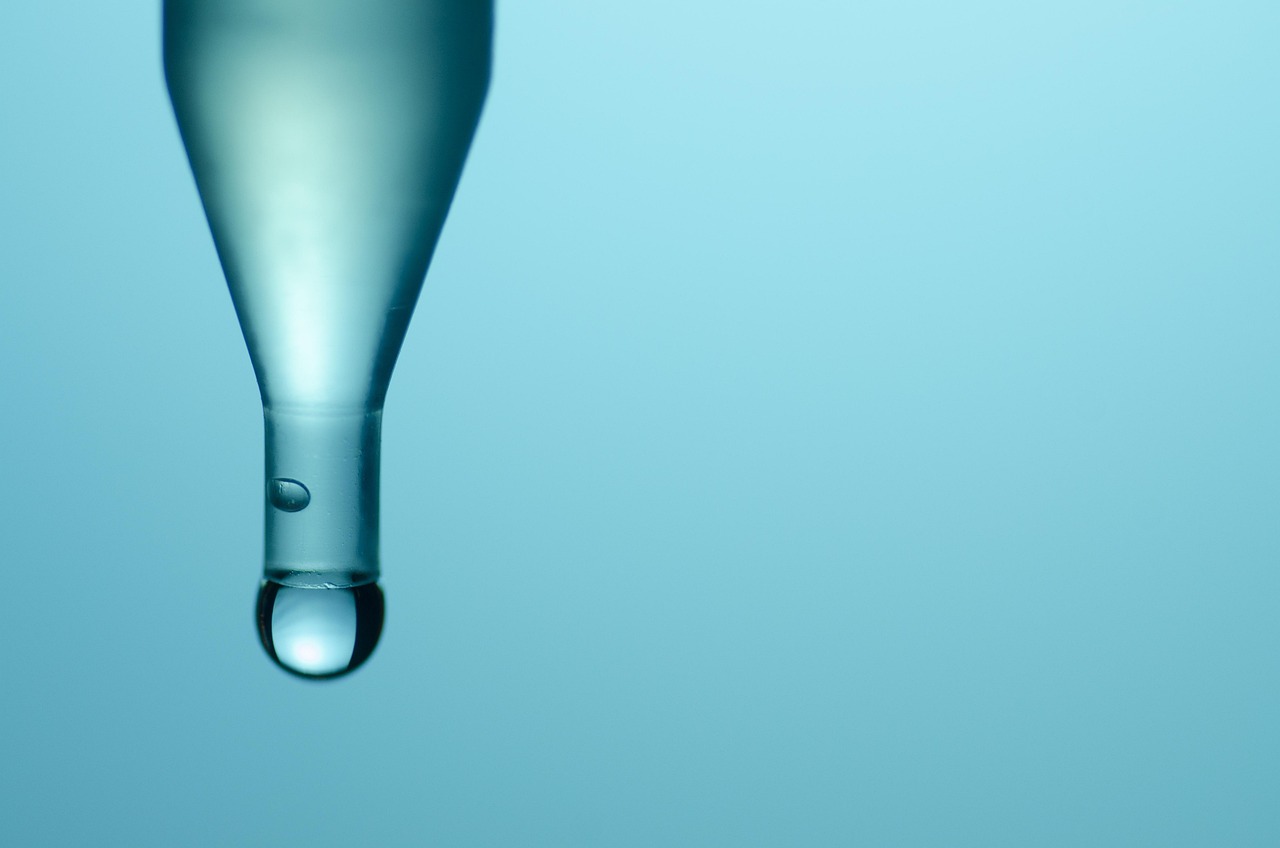 bottle, nature, drop, summer, water, blue bottle