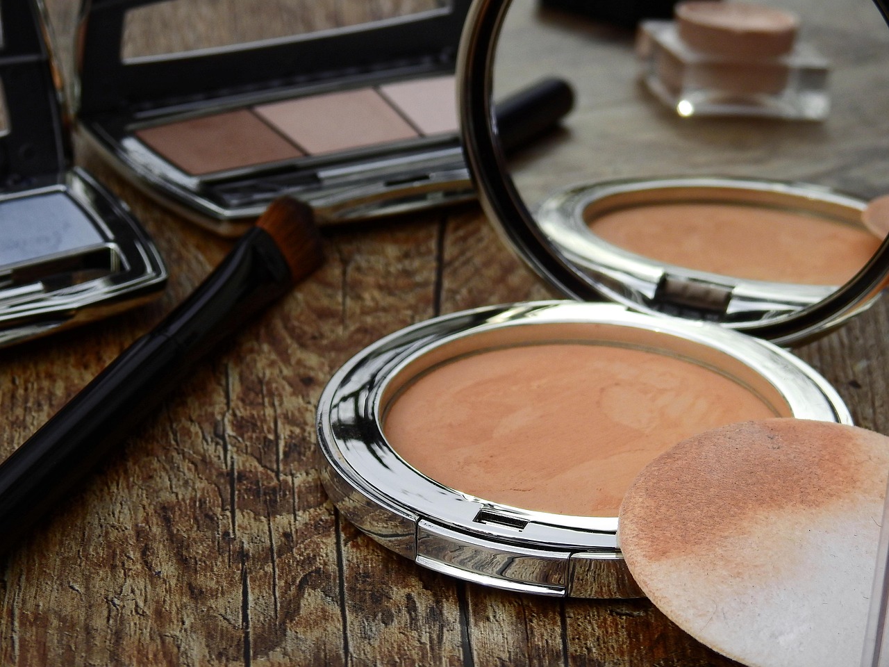 cosmetics, make up, beauty, colour, powder, schmink brush, paint brush, eye shadow, mirrors, make up, make up, make up, make up, make up, powder